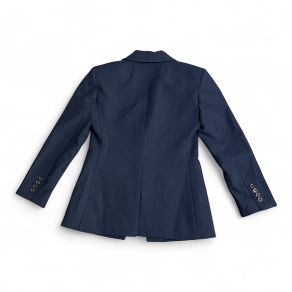 J. Crew Women's Blazer Petite Madelyn in four-season stretch Navy Size 0P NWT - Picture 3 of 8